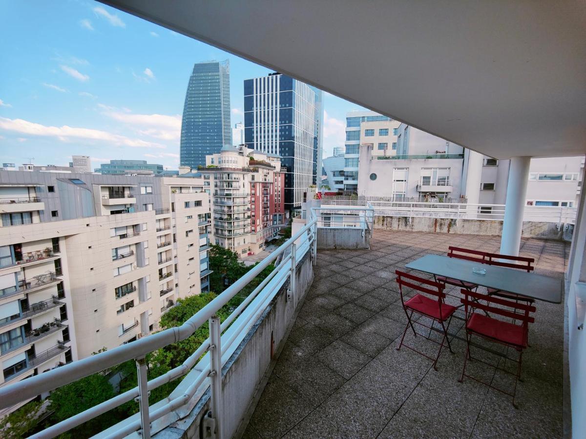 Incroyable T2 La Defense - Parking Gratuit Apartment Courbevoie Luaran gambar