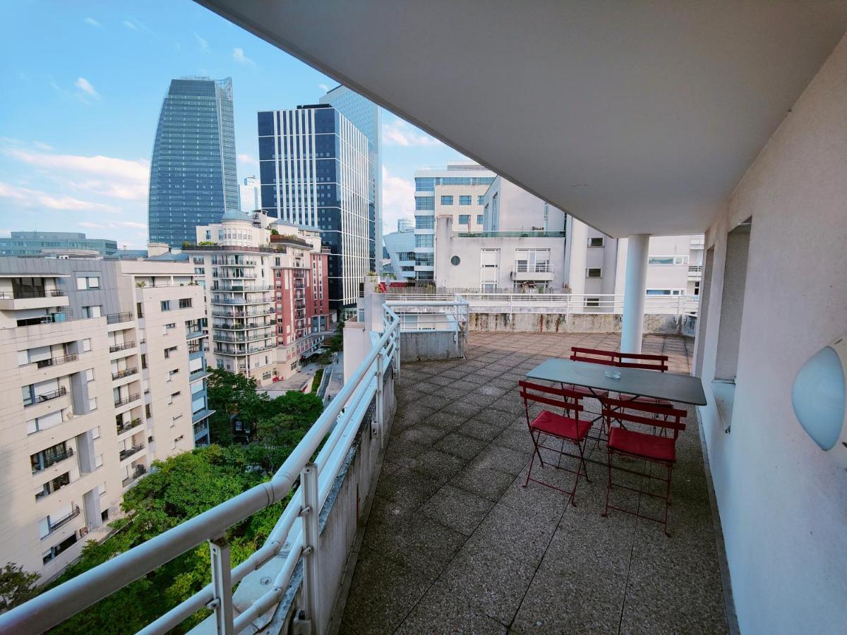 Incroyable T2 La Defense - Parking Gratuit Apartment Courbevoie Luaran gambar